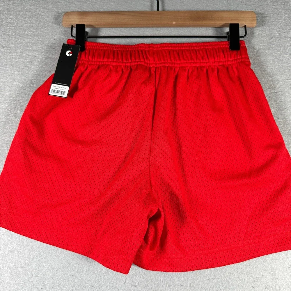 Ethika Boys XL Red Mesh Athletic Basketball Shorts‎ BABS1072-RED-XL NWT